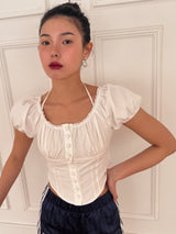 BETTY BLOUSE - IVORY