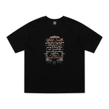 Wild South Lettering Tshirts Black
