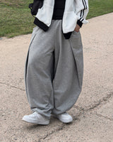 Tenby fold balloon sweat pants