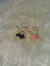 XO bear keychain (2color)