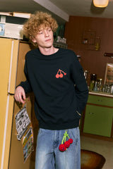 KIRSH X MISAKI KAWAI SWEATSHIRT [NAVY]
