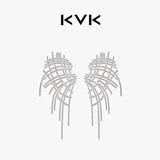 KVK ザネットメッシュ シリーズ メッシュタッセルピアス