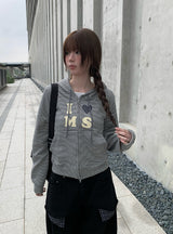 Flick Check Wide Cotton Balloon Pants