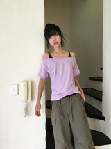 Diena Basic V-Neck Modal Strap Sleeveless