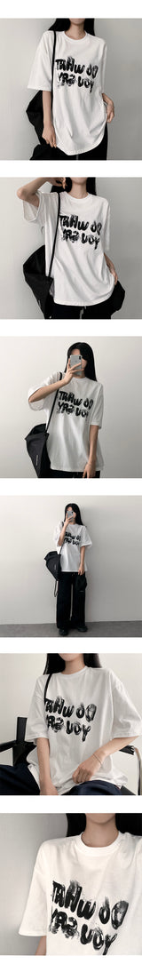 ファインオーバーフィット半袖Tシャツ