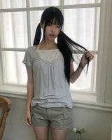 コロニン ホルター ショートスリーブ Tシャツ