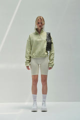DIAGONAL LOGO HALF ZIP UP