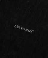 Women’s Velvet Crop Hooded Zip-Up Black