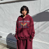 Cropped Vintage Terry Hoodie