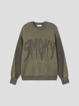 Smoky two-tone knit 3color