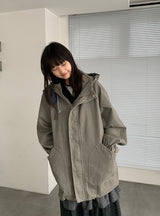 [unisex] Osharo Washing Over Hood Jacket