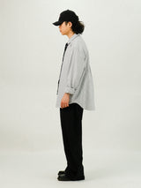 ST Basic Oxford Overfit Stripe Shirts