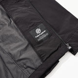 Nylon RIB Flash Line Jacket - BLACK