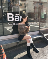 ウールプリーツスカート