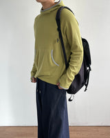Gets High-neck Waffle Hoodie