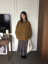 ルヴァン コーデュロイ オーバーフィット シャツ (3color)