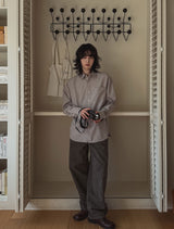 Ravi Slab Brushed Denim Pants