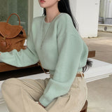 [BELLIDE MADE] Heartbeat, Basic Round Knitwear