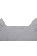 ソフトドレープオフショルダートップ light grey