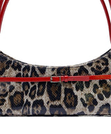 Mini Buckle Small Baguette Bag - Pretty Leopard