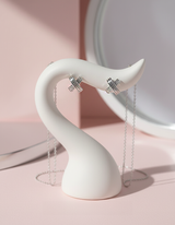 [NMIXX Kyujin Piercing] Urban Bandage Shaped Piercing - Silver Color