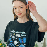 マイフェイバリットシングスTシャツ - ブラック