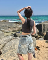 Heather sleeveless