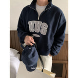Huke x Nus.ハーフジップアップ