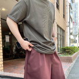 Casual overfit short-sleeved T-shirt