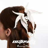 Black Fallen Angel Hairpin