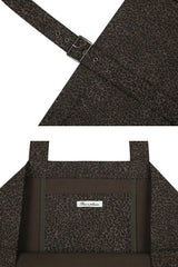 BELTED SHOULDER BAG leopard