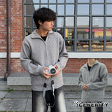 Lael Zip-Up Cara Cardigan (Gray)