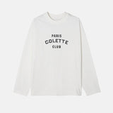 コレットプリントオーバーロングスリーブTシャツ