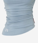 Meow Summer draping shrring Boat neck Top