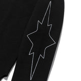 Circle Key's Waffle Long Sleeve (Black)