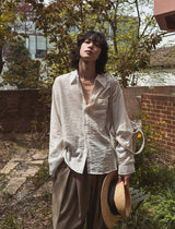 Sells Seersucker Stripe Shirt