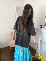 フェリックスウォッシュドTシャツ (2C)