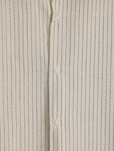シファークロップドショートスリーブシャツ (2 Colors)