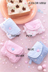 Star embroidery point AirPod case (4colors)