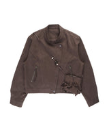  SUEDE MOTO JACKET