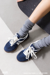 ジョイントネームレトロジャーマントレーニングシューズ - BLUE