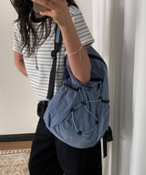 Modula Nylon Drawstring Backpack Large Hiking Bag 6 Colors