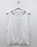 Coined layer sleeveless top (3color)