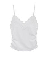 lace sh top (white)