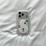 [MADE] Snowman’s Winter Pieces - Frosted Jelly Case