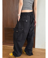 [Unisex] Dart cargo wide pants(2color)