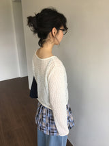 ミルキードットヘアクリップ (2color)
