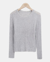 Luhan Ribbed Round Knit
