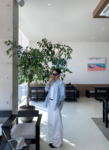 El's French Cotton Wide Slacks / 1 colors