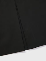 Curvy Line Mac Coat Black